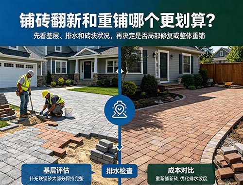 铺砖翻新和重铺哪个更划算?多伦多 Interlocking Pavers 翻新与重铺全面比较(图1) 54.jpg