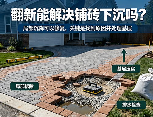 翻新能解决铺砖下沉吗?多伦多 Interlocking Pavers 下沉修复指南(图1) 56.jpg