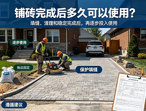 铺砖完成后多久可以使用?多伦多车道与庭院铺砖使用时间指南(图1) 68.jpg