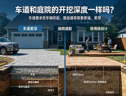 车道和庭院的开挖深度一样吗?多伦多铺砖开挖标准解析(图1) 74.jpg