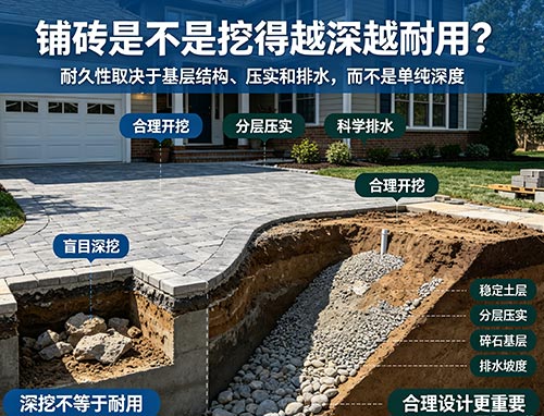 铺砖是不是挖得越深越耐用?开挖深度越深越好吗?(图1) 75.jpg