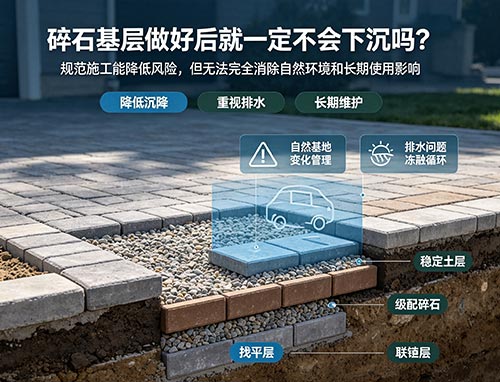 碎石基层做好后就一定不会下沉吗?铺砖沉降原因与预防方法详解(图1) 81.jpg
