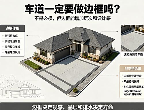 车道一定要做边框吗?车道铺砖边框值得做吗?(图1) 107.jpg