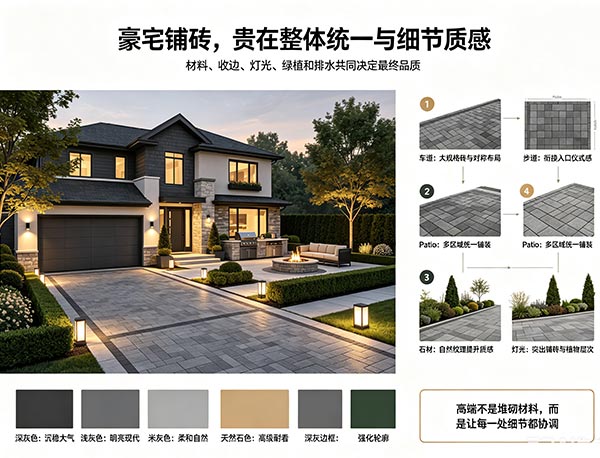豪宅铺砖设计参考|打造高端住宅景观的设计理念与案例分享(图1) 3.jpg