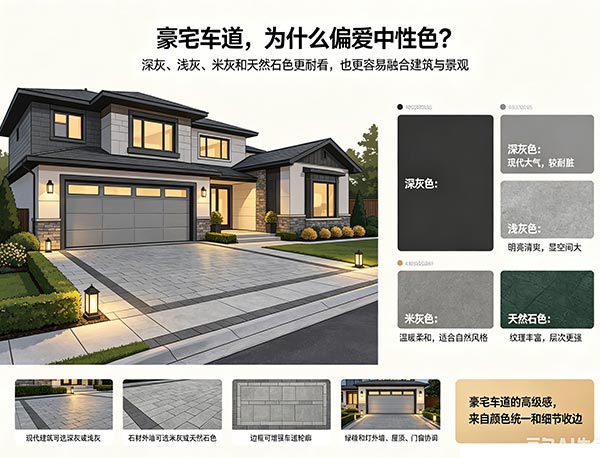 豪宅车道适合什么铺砖颜色?高端住宅车道配色指南(图1) 5.jpg