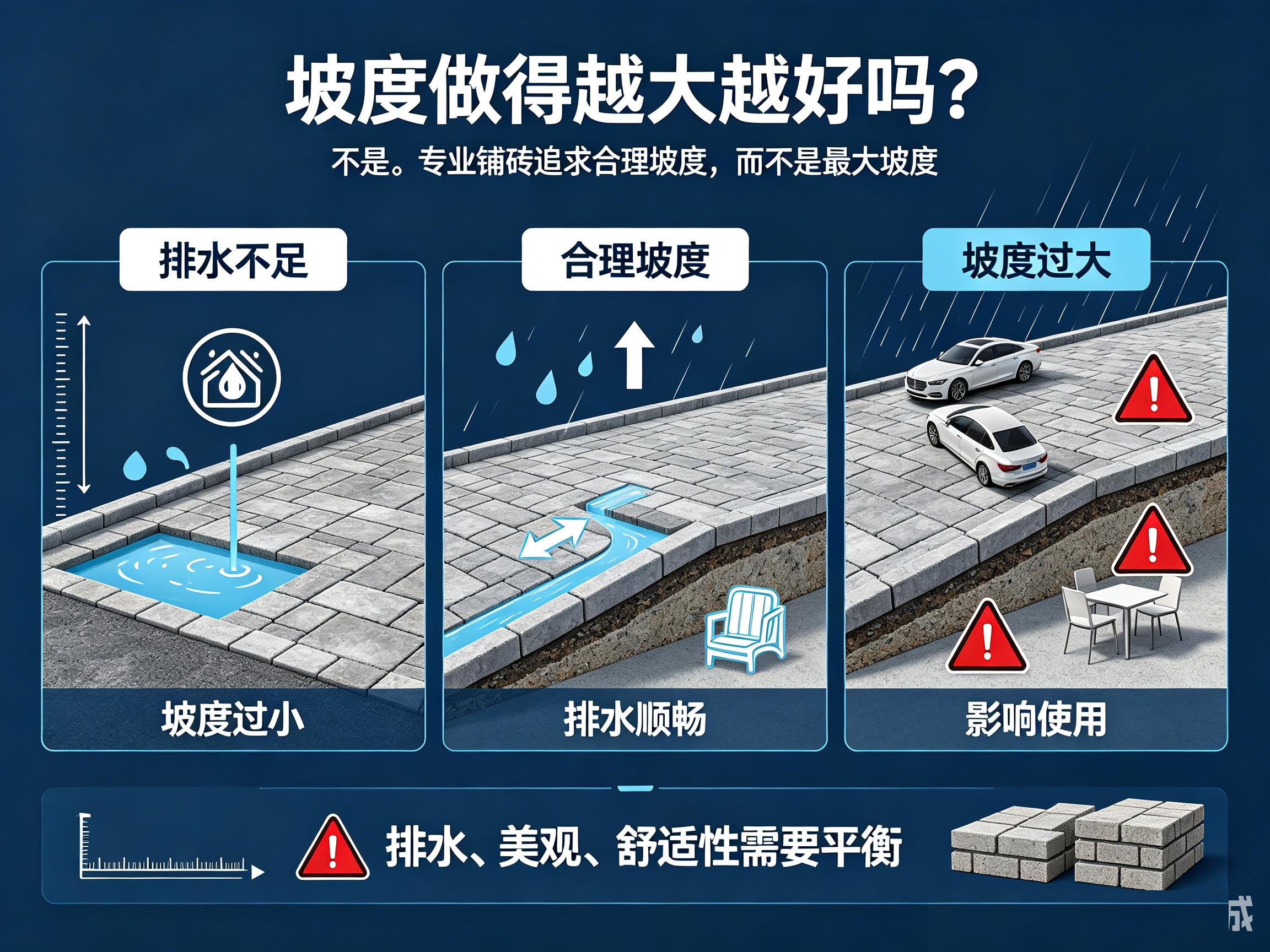 坡度做得越大越好吗?合理坡度才是专业铺砖的关键(图1) 22.jpg