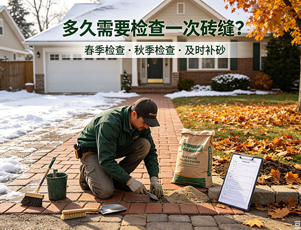 多久需要检查一次砖缝？Interlocking 铺砖砖缝维护周期指南(图1)
