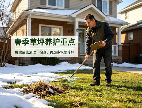 春季草坪养护指南|多伦多草坪返青与全年养护第一步(图1) 春季草坪养护指南|多伦多草坪返青与全年养护第一步(图1)