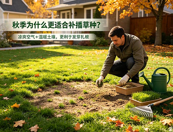 秋季为什么比春季更适合补播草种？多伦多草坪补播最佳时间解析(图1)
