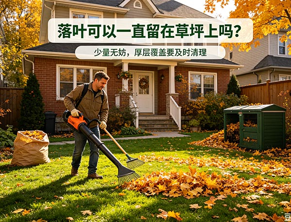 落叶可以一直留在草坪上吗？秋季草坪清理落叶的重要性(图1)
