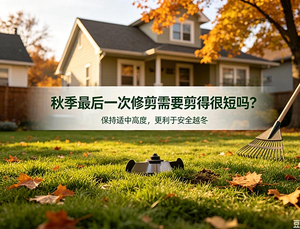 秋季最后一次修剪需要剪得很短吗？草坪越冬修剪指南(图1)