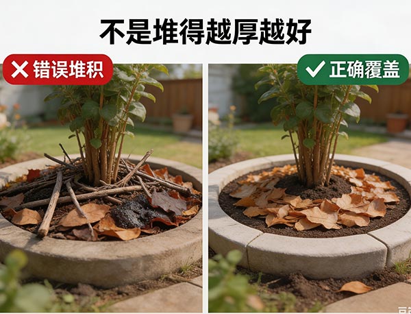 落叶可以作为花坛覆盖物吗?花园 Mulch 覆盖使用指南(图1) 落叶可以作为花坛覆盖物吗?花园 Mulch 覆盖使用指南(图1)