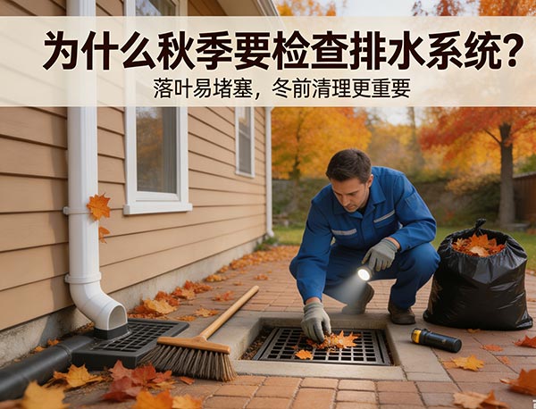 为什么秋季要检查排水系统？秋季庭院排水维护指南(图1)