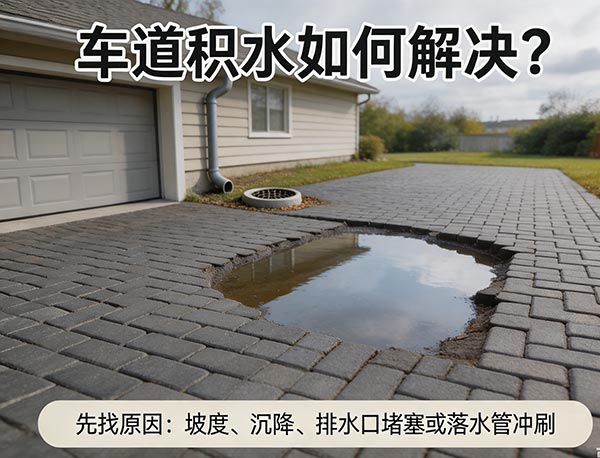 车道积水如何解决?常见原因与专业处理方法(图1) 车道积水如何解决?常见原因与专业处理方法(图1)