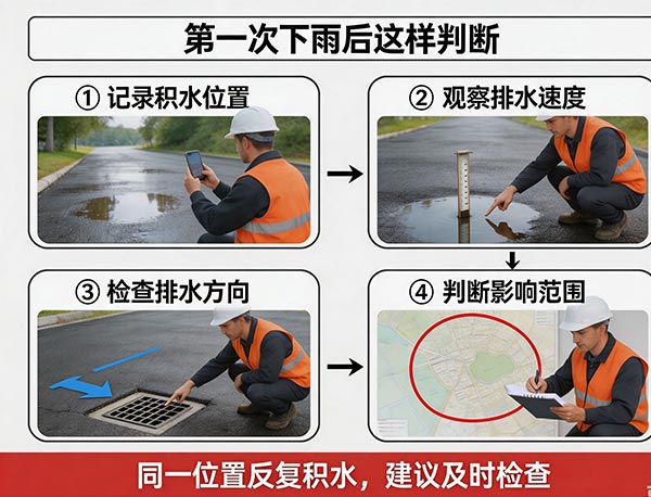 为什么新铺的车道也会积水？新铺 Interlocking 车道积水原因解析｜多伦多加梦园艺(图1)