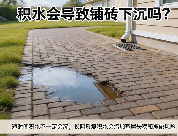 车道积水会导致铺砖下沉吗?积水与车道沉降的关系解析|多伦多加梦园艺(图1) 车道积水会导致铺砖下沉吗?积水与车道沉降的关系解析|多伦多加梦园艺(图1)