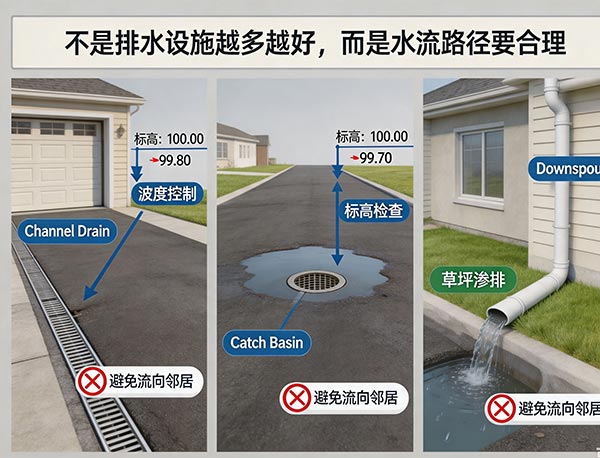 双车道需要重新设计排水吗?车道扩建后的排水规划指南(图1) 双车道需要重新设计排水吗?车道扩建后的排水规划指南(图1)
