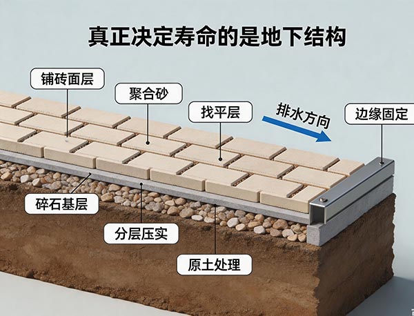 铺砖车道能用几十年吗?Interlocking Driveway 使用寿命与维护指南(图1) 铺砖车道能用几十年吗?Interlocking Driveway 使用寿命与维护指南(图1)