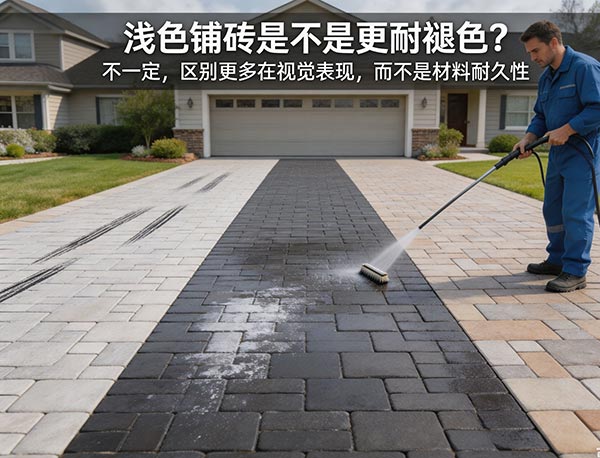 浅色铺砖是不是更耐褪色?浅色和深色铺砖应该怎么选?(图1) 浅色铺砖是不是更耐褪色?浅色和深色铺砖应该怎么选?(图1)