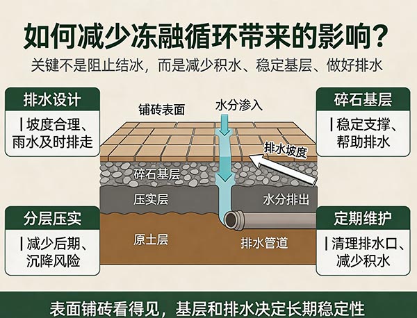 如何减少冻融循环带来的影响?多伦多 Patio 和车道施工要做好这几点(图1) 如何减少冻融循环带来的影响?多伦多 Patio 和车道施工要做好这几点(图1)