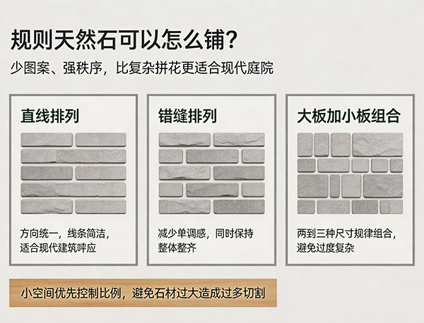 规则切割天然石适合现代 Patio 吗?打造简洁高级的现代庭院(图1) 规则切割天然石适合现代 Patio 吗?打造简洁高级的现代庭院(图1)